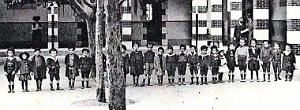 712- Oran - Cour du Lycee Lamoriciere2